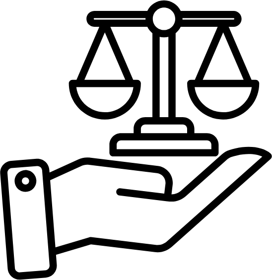 Stylized film reel icon